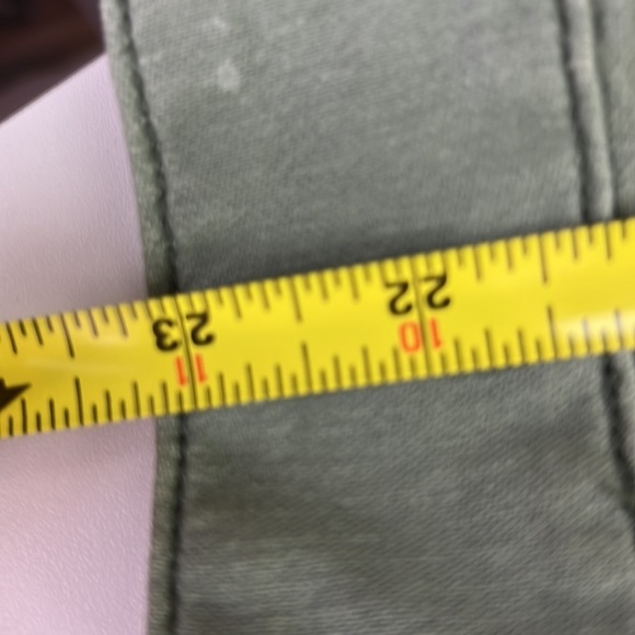 Aritzia TNA Olive Green Utility Military Shirt Jacket - Picture 9 of 13